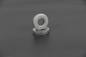 Wholesale High Precision SAE Flat Washer , Flat Metal Washer Zero Error White Zinc from china suppliers