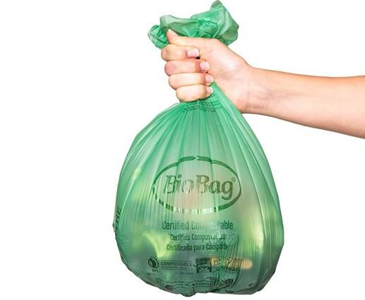 100% Biodegradable 4 Roll/Set Compostable Trash Bags with box
