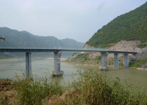 Wholesale Tracked Truss Steel Bridge Load 50t Compact Panel Bailey Bridge from china suppliers