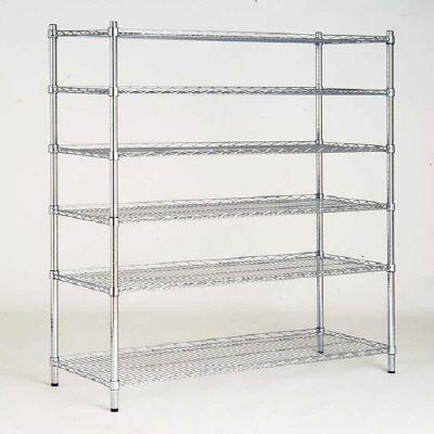 6 Tier Adjustable Industrial Wire Sheling Office Wire Racking Industrial Storage