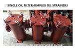 LB5150 CBM1133-82 SINGLE FUEL FILTER AT THE OUTLET OF FUEL OIL SEPARATOR, SINGLE
