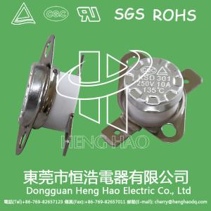 Wholesale KSD301 manual reset thermostat,KSD301 temperature protector switch from china suppliers