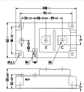 Wholesale IGBT Power Module 1MBI400N-120 IGBT MODULE(N series) FUJITSU IGBT Power Module from china suppliers