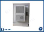 AC220V LED Lamp Outdoor Telecom Enclosure Floor Mount 650×650×1300 Mm