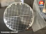 High Strength Steel Baffle And Tube Sheet Used In Heat Exchanger / Boiler / Air