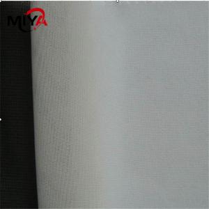 China PA Coating Tricot Woven Fusible Interlining For Jackets Fabric 40gsm on sale