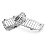 Custom OE NO. Matte Black Double Slat Line Front Grille for BMW E90 E91 M POWER