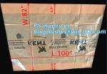 pe bag pallet cover plastic bag sqaure bottom bag, 54 x 44 x 96" 1 Mil ldpe