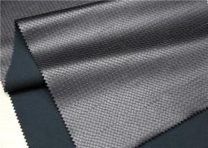Wholesale 0.75 Mm Black Faux Leather Fabric , Embossed Imitation Leather Fabric from china suppliers