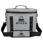 Light Gray 30 Can Soft Sided Cooler Waterproof For Camping Picnic OEM ODM