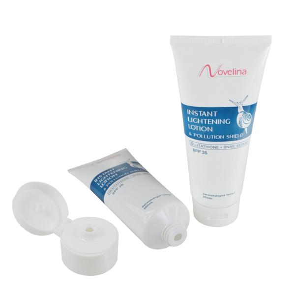 soft plastic squeeze tube air sunscreen cream skin care lotion tube cosmetics