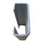 C Section Galvanized Steel Post Road Traffic Safety W Beam Guardrail Use