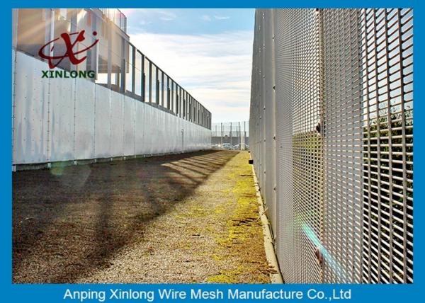 Quality Anti Climb Fence Panels , Security Fencing Mesh With 4mm Wire Diameter for sale