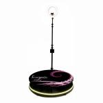 Metal Self Machine Automatic 360 Photo Booth 39 inch 45 Inch RGB Light
