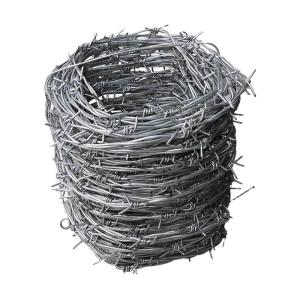 Wholesale ISO Hot Dip Galvanized Steel Barbed Wire Fence For Outdoor Security from china suppliers