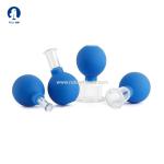 4 Size Facial Cupping Therapy Set Glass Silicone Cupping Massage Therapy For
