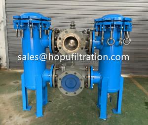 China High Speed Diesel Oil Pipe washing, Online Oil Pipe Cleaning Filter, Online Duplex Filter on sale