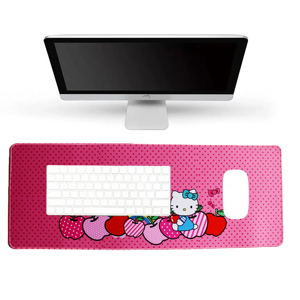 Printed Customized Rubber Hello Kitty Mouse Pad