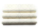 Beige Non Woven Wallcovering Paper , Modern Striped Wallpaper For Bedroom And