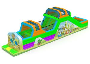Wholesale Pvc Inflatable Obstacle Course Outdoor Use For Kid Entertainment Customized Size from china suppliers