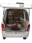 800W Closed Ambulance Motorized Tricycle for 4 People in Africa Passenger Drum