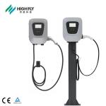 AC EV Charger Type 2 Wall Outlet Floor Stand Electric Car Charging Stations 32