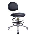 20 Inches Backrest Adjustable Saddle Chair SGS Saddle Office Chair 300 Lbs