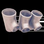 Asme B16.5 Wp304l / 316l 150 # Stainless Steel Equal Tee Stainless Steel Pipe