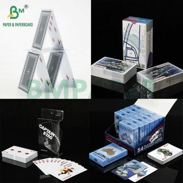 310gsm High Opacity Snap Premium Blue Core Playing Card Stock for Playing Cards