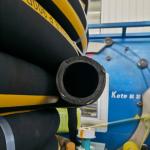150PSI Synthetic Rubber Industrial Flexible Hose For Bulk Materials Transfer