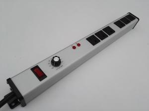 Wholesale Aluminum Alloy Adjustable Timer Power Outlet PDU Power Bar With Six Way from china suppliers