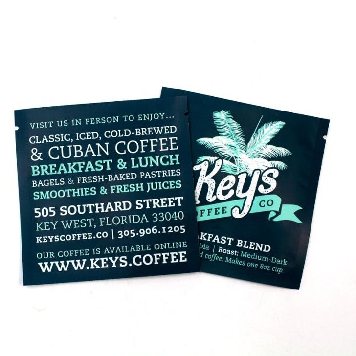 PET/AL/PE Printed roll film packaging material for coffee tea bag/tea sachet