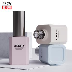 Wholesale 15ml Nail Polish Bottle UV Cosmetic Packaging Empty Nail Polish Bottles With Brush from china suppliers