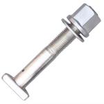 Black Alloy Wheel Bolts Extended Lug Bolts T Shape Head For Trilex