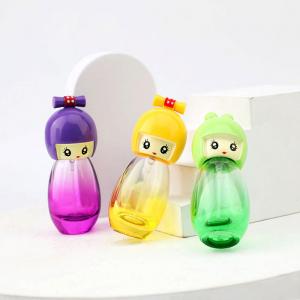 Wholesale Exquisite Cartoon Gradual Glass perfume Bottle Screw Mouth Glass Bottle Travel Portable Packaged perfume Glass Bottle from china suppliers