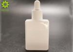 0.5OZ Glossy White Glass Small Essential Oil Bottles With Rubber Dropper