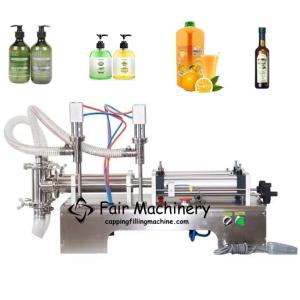 Wholesale EMC 60ml Shampoo Filling Machine 2 Nozzle For Juice 0.1m3/min from china suppliers