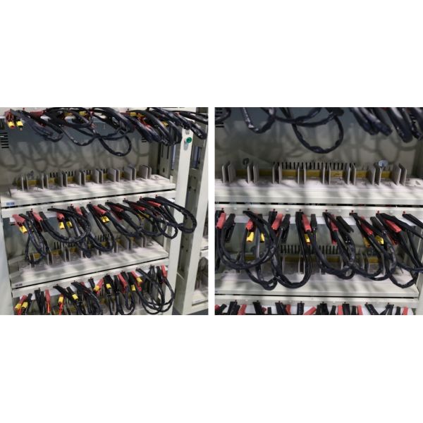 5V 30A Prismatic Lithium Battery Cell Formation Grading Test Machine With Alligator Clips