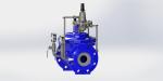 Line Pressure Driven Flow Restrictor Valve , Stainless Steel Flow Regulator