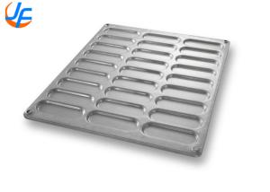 Wholesale RK Bakeware China-PFA Nonstick Cluster Hot Dog Bun Pan With Gusseted Sidewalls For Industrial Bakeries from china suppliers