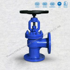 Wholesale Butt Welding Ends Angle Globe Valves EN 13709 DN15 - DN400 from china suppliers