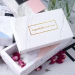 Glossy Lamination Custom Recycle Folding Shredded Mask Paper for Shopping Gift