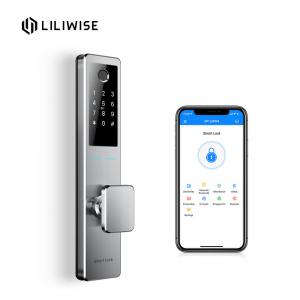 Wholesale Bluetooth Door Lock Stainless Steel Cylinder Lock Fingerprint Pin Key Unlock from china suppliers