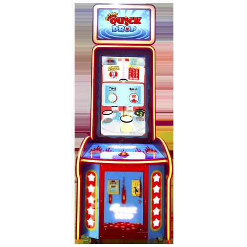 Luck Bowl Fish Quick Drop Ticket Arcade Game Machine Coin Pusher Lottery