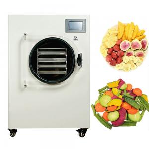 China Small Mini Home Vacuum Freeze Dryer For Fruit And Vegertables Freeze Dryer on sale