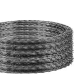 Rope Mesh Galvanized Steel Wire Anti Climb Razor Barbed Wire Concertina Double