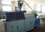 SJSZ65 / 132 Conical Dual Screw Extruder , Plastic Profile Extruder Equipment