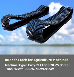 Wholesale Rubber Tracks For John Deere Tractors 8000T TF30  X P2 X 42JD With Reinforced Drive Lug Allowing High Speed from china suppliers