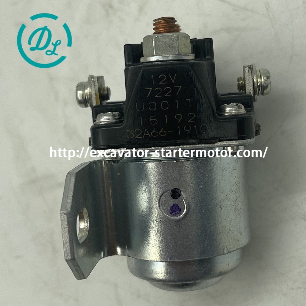 12 VDC 32A66-19101 Starter Relay Mitsubishi Engine S4S S6S Forklift