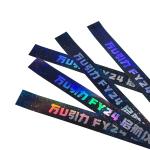 Factory Paper Bracelets Event Custom Concert Music Festival Neon Rainbow Shiny